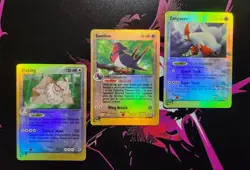 🔥Pokemon TCG Ruby & Sapphire 2 Card SET of SWELLOW & SLAKING LP +Sandstorm MP🔥 - Image 2