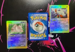 🔥Pokemon TCG Ruby & Sapphire 2 Card SET of SWELLOW & SLAKING LP +Sandstorm MP🔥 - Image 4