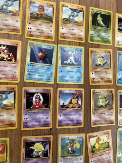 Pokemon vintage lot 24 cards base set jynx charmander WOTC - Image 5