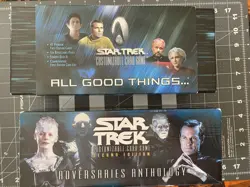 Star Trek CCG Lot of Card Storage Boxes & Slipcovers All Good Things Anthology - Image 3