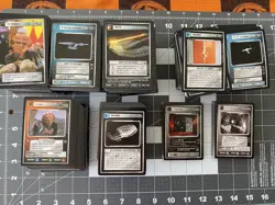 Star Trek CCG Trouble with Tribbles, Mirror, Voyager Lot of 900 C/U Cards - Image 1