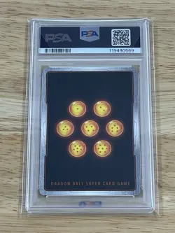 2022 Dragon Ball Super Card Game Broly True Power Awakened BT19-098 SR PSA 10 - Image 2