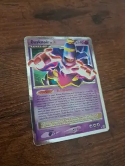 Pokemon TCG Dusknoir LV.X Stormfront Holo Rare Card 96/100 HP - Image 2