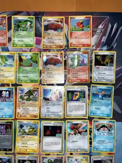 Vintage Pokemon Card Lot Reverse Holo Fire Charmeleon Bulbasaur 46 Cards NM - Image 3