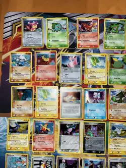 Vintage Pokemon Card Lot Reverse Holo Fire Charmeleon Bulbasaur 46 Cards NM - Image 4