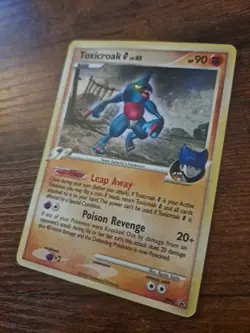 Toxicroak G DP41 Diamond and Pearl Holo Pokemon TCG Card - Image 3