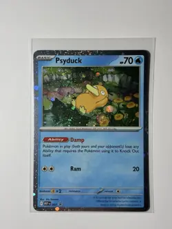 Pokemon TCG - Mega Evolution 4 Card Lot Psyduck Promo, Mega Absol ex UR, & More - Image 2
