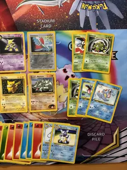 Vintage Pokemon Card Lot WOTC First Edition Shadowless Etc Fire Lugia Snorlax - Image 2