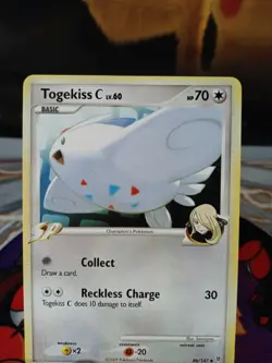 POKEMON CARD TCG TOGEKISS C LV.60 86/147 SUPREME VICTORS UNCOMMON NM 2009 - Image 2