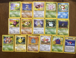 1999 Pokemon JUNGLE Set COMPLETE Unlimited Edition COMMON Only Cards Lot 49-64 - Image 1