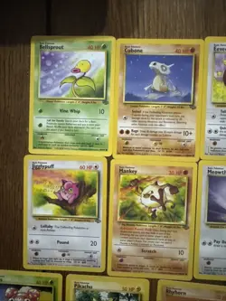 1999 Pokemon JUNGLE Set COMPLETE Unlimited Edition COMMON Only Cards Lot 49-64 - Image 2