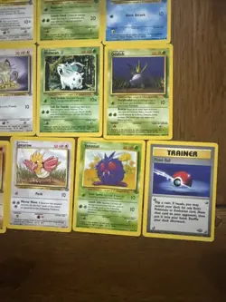 1999 Pokemon JUNGLE Set COMPLETE Unlimited Edition COMMON Only Cards Lot 49-64 - Image 5