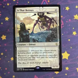 It That Betrays - Duel Decks: Zendikar vs. Eldrazi Magic The Gathering Card LP - Image 1