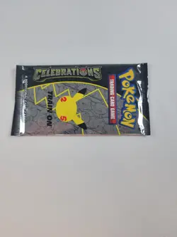 Pokemon Celebrations Booster Pack - 4 Card Pack - Factory Sealed TCG Authentic 4 - Image 4