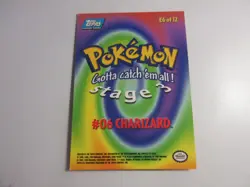 Charizard E6 Topps Pokemon Card LP - Image 2