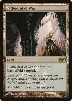 Cathedral of War (Buy-A-Box) [Magic 2013 Promos] Magic MTG - Image 1