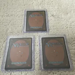 Lot of (3) Swamp And Mountain (UGL) Unglued nm MTG Rare - Image 5