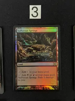 MtG 10 Pain Lands Dual Lands Full Set Foil M15 10th Ed Magic Commander EDH Lot - Image 5