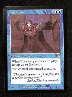 Magic The Gathering - Treachery - Urza's Destiny - Reserved List Near Mint - Image 3