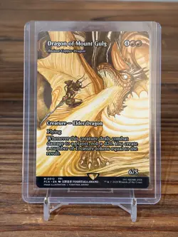 Magic The Gathering MTG #12 Dragon of Mount Gulg Non-Foil - Image 1