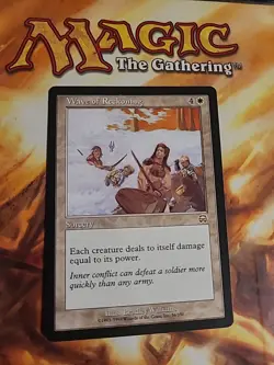 MTG - Wave Of Reckoning - Mercadian Masques - Magic the Gathering - MP - Image 1