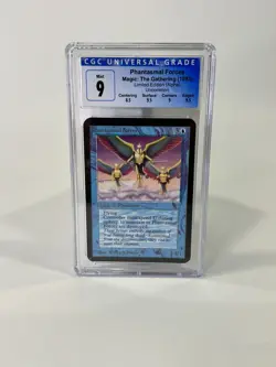 Magic MTG Phantasmal Forces [Limited Edition Alpha] Graded: CGC 9 Mint - Image 1