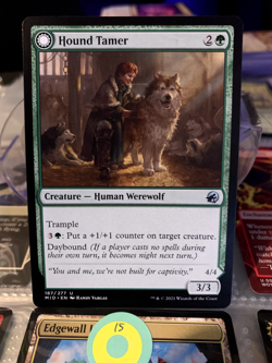 Magic the Gathering MTG Hound Tamer (187) Innistrad Midnight Hunt - Image 1