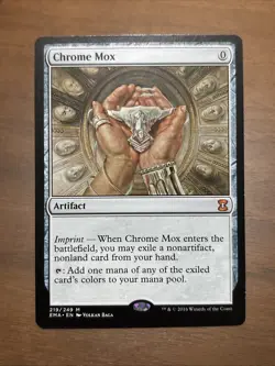Magic: The Gathering Chrome Mox Eternal Masters Mythic Rare LP - Image 1