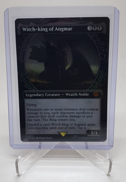 MAGIC THE GATHERING LORD OF THE RINGS WITCH-KING OF ANGMAR 311 MYTHIC FOIL - Image 3