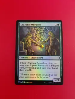 1x Draconic Muralists | FOIL | Battle for Baldur's Gate | MTG Magic Cards - Image 3