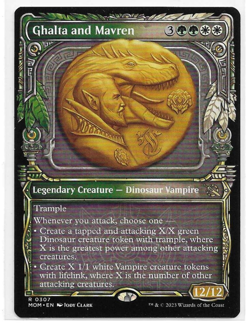Ghalta and Mavren (Showcase) - March of the Machine - Magic the Gathering Rare - Image 1