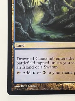 Drowned Catacomb Magic 2012 Core M12 Magic The Gathering MTG Rare 226/249 LP - Image 2