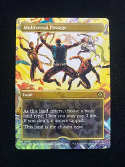 2025 Magic The Gathering MTG Marvel EN #R 0206 Multiversal Passage AK001 - Image 1