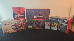 MTG MARVEL SPIDER-MAN SET PLAY BOOSTER BUNDLE SCENE BOX PRERELEASE + PROMO CARDS - Image 1
