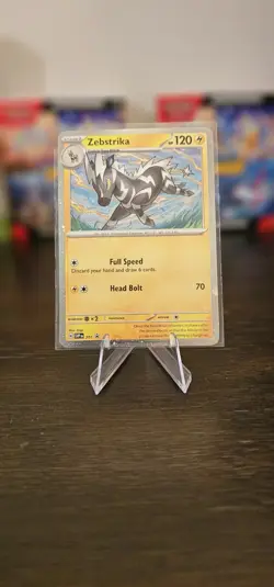 Zebstrika 201 SVP Black Star Promo S&V: Destined Rivals Pokemon TCG NM - Image 1