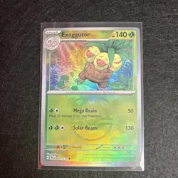 Pokemon TCG Exeggutor 002/131 Master Ball Reverse Holo Prismatic Evolutions NM - Image 3