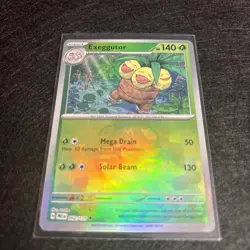 Pokemon TCG Exeggutor 002/131 Master Ball Reverse Holo Prismatic Evolutions NM - Image 4