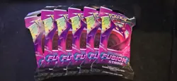 POKEMON SWORD & SHIELD FUSION STRIKE HANGER BOOSTER PACKS 6 PACKS - Image 2
