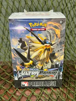 *CLEAN* Pokemon Sun & Moon: ULTRA PRISM Build & Battle PreRelease Kit Pack Box - Image 1