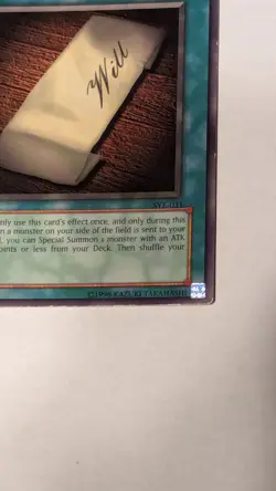 Yugioh! HP Last Will - SYE-031 - Common - Moderately Played, English - Image 3