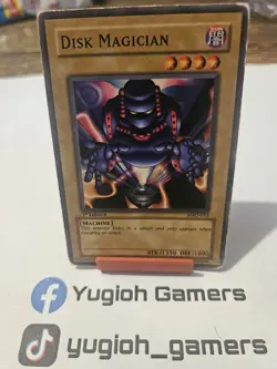 Yu-Gi-Oh Disk Magician MRD 1st Edition Common Heavy Played - Image 1