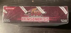 2009 Yugioh Crimson Crisis Sealed Booster Box Unl. 5DS BLACKWINGUU NO RESERVE!!! - Image 2