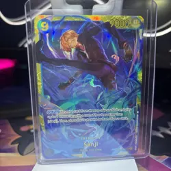 One Piece TCG Sanji OP06-119 SEC Wings of the Captain Foil Card English Edition - Image 1