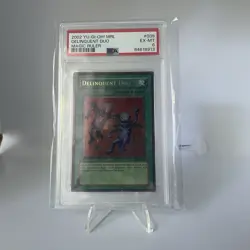 2002 Yu-Gi-Oh! Delinquent Duo 1st Ed MRL-039 PSA 5 Magic Ruler OG Banned Card - Image 1