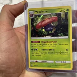 Vileplume 6/147 Holo Burning Shadows Pokemon Card NM Near Mint Nintendo Rare TCG - Image 1