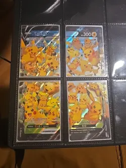 Pikachu V-Union SWSH139-142 NM/M Celebrations Promo 4 Card Set Pokemon TCG +more - Image 2