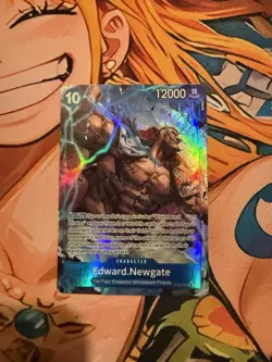 Edward Newgate OP08-043 SR Alt Art Two Legends One Piece Card Game NM - English - Image 1
