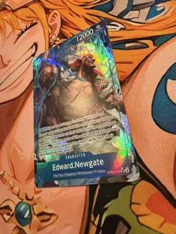 Edward Newgate OP08-043 SR Alt Art Two Legends One Piece Card Game NM - English - Image 3