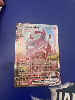 Espeon VMAX SWSH Fusion Strike Secret Rare Alt Art Pokemon Card 270/264 - Image 5