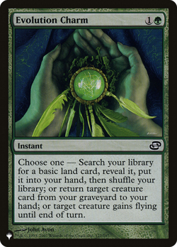 Evolution Charm (REGULAR) x1 - MTG The List PLST #PLC-127 - Image 1